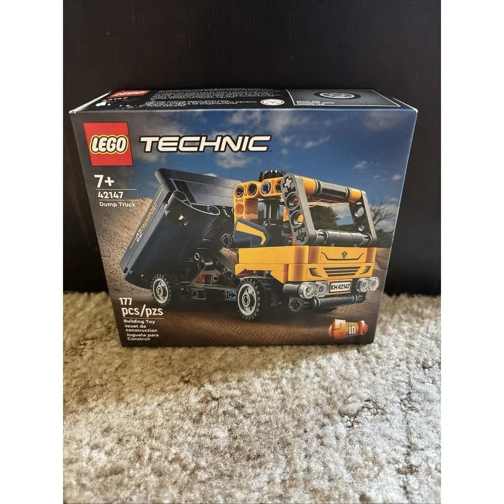 LEGO NEW Technic Dump Truck 2-in-1 Building Set 42147 Ready To Ship!